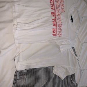 Cropped Basic Everyday T-shirt’s SET